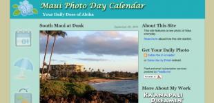 Maui Photo Day Calendar