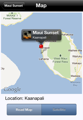 Version 2.0 Map Screen