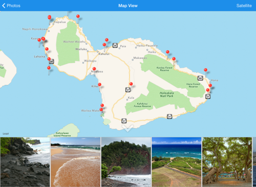 Map View, iPad Version